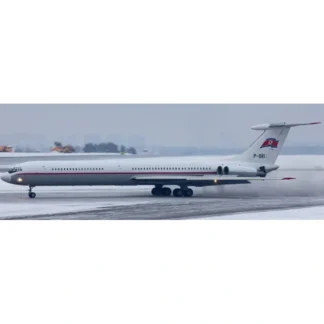 Cheap Pre-Order JC Wings XX40216 1:400 Air Koryo Ilyushin Il-62M P-881 - Miniature Marvels: Airplane Models & Painted Dice Airplane Model