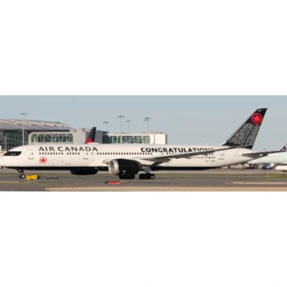 Best Sale Pre-Order JC Wings XX40239 1:400 Air Canada Boeing 787-9 Dreamliner "Congratulations" C-FVNB - Miniature Marvels: Airplane Models & Painted Dice Airplane Model