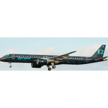 Hot Pre-Order JC Wings XX20458 1:200 Embraer House Color E195-E2 "Profit Hunter" PR-ZIQ - Miniature Marvels: Airplane Models & Painted Dice Airplane Model