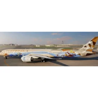 Pre-Order JC Wings XX40293 1:400 Etihad Airways Boeing 787-10 Dreamliner "Warner Bros. World" Reg: A6-BMA - Miniature Marvels: Airplane Models & Painted Dice* Airplane Model