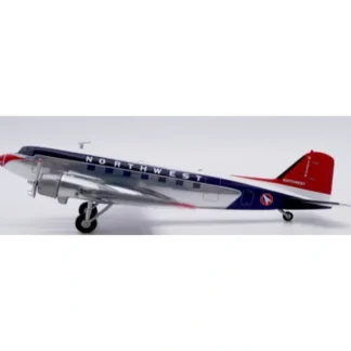 Cheap Pre-Order JC Wings XX2382 1:200 Northwest Airlines McDonnell Douglas DC-3 "Polished" N39544 - Miniature Marvels: Airplane Models & Painted Dice Airplane Model