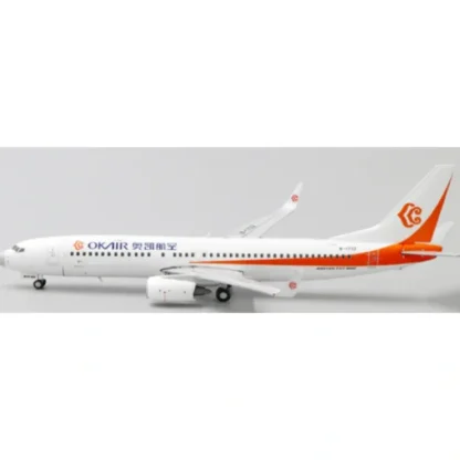 Best Pre-Order JC Wings XX4411 1:400 Okay Airways Boeing 737-800 "Grey nose" Reg: B-1732 - Miniature Marvels: Airplane Models & Painted Dice Airplane Model