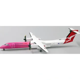 Flash Sale Pre-Order JC Wings XX2206 1:200 QantasLink Bombardier Dash 8-Q400 "Pink Ribbon" H-QOH - Miniature Marvels: Airplane Models & Painted Dice Airplane Model