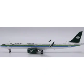 New Pre-Order JC Wings XX40192 1:400 Saudi Arabian Airlines Airbus A321NEO Reg: HZ-ASAD - Miniature Marvels: Airplane Models & Painted Dice Airplane Model