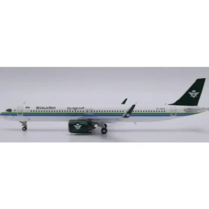 New Pre-Order JC Wings XX40192 1:400 Saudi Arabian Airlines Airbus A321NEO Reg: HZ-ASAD - Miniature Marvels: Airplane Models & Painted Dice Airplane Model