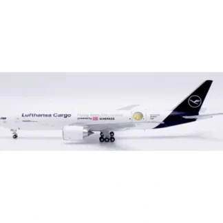 Shop Pre-Order JC Wings XX40226C 1:400 Lufthansa Cargo Boeing 777F "Sustainable Aviation Fuel" "Interactive Series" D-ALFG - Miniature Marvels: Airplane Models & Painted Dice Airplane Model