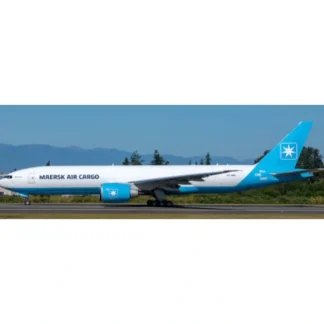 Best Sale Pre-Order JC Wings XX40289C 1:400 Maersk Air Cargo Boeing 777F "Interactive Series" OY-MAC - Miniature Marvels: Airplane Models & Painted Dice Airplane Model