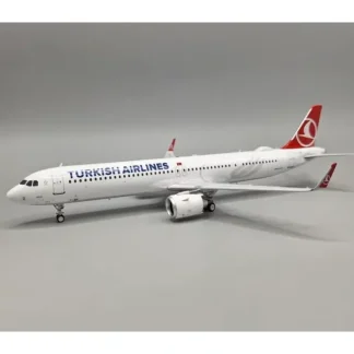 Store Pre-Order JFox JF-A321-046 1:200 A321 Turkish Airlines TC-LSB - Miniature Marvels: Airplane Models & Painted Dice Airplane Model