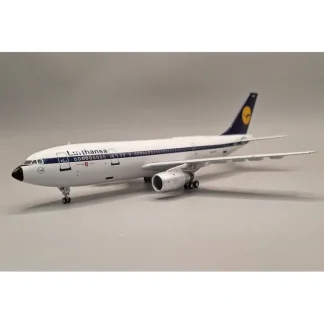 Clearance Pre-Order JFox JF-A300-001 1:200 Lufthansa Airbus A300B2-1C D-AIAC - Miniature Marvels: Airplane Models & Painted Dice Airplane Model