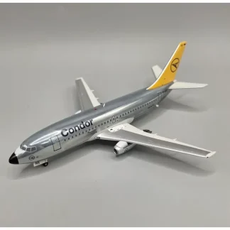 Store Pre-Order JFox JF-737-2-014P 1:200 737-230/Adv Condor D-ABHX - Miniature Marvels: Airplane Models & Painted Dice Airplane Model