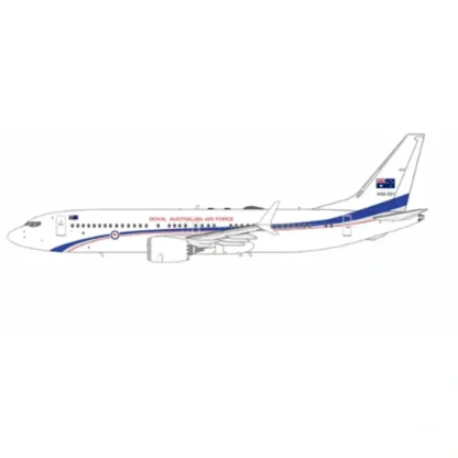 Sale Pre-Order NG Models 88035 1:400 Royal Australian Air Force (RAAF) BBJ 737 MAX A62-001 - Miniature Marvels: Airplane Models & Painted Dice Airplane Model