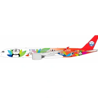 Sale Pre-Order NG Models 39063 1:400 Sichuan Airlines A350-900 B-325J (Panda Route (ULTIMATE)) - Miniature Marvels: Airplane Models & Painted Dice Airplane Model