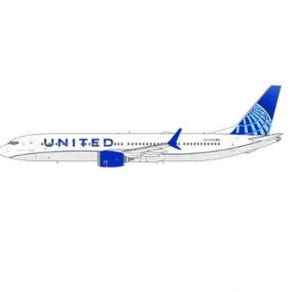 Best Sale Pre-Order NG Models 89013 1:400 United Airlines 737 MAX 9 N77578 (Blue Evolution livery) - Miniature Marvels: Airplane Models & Painted Dice Airplane Model