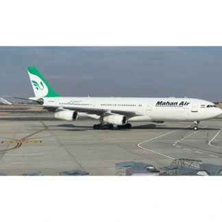 Best Sale Pre-Order Phoenix 11929 1:400 Mahan Air A340-200 EP-MJA - Miniature Marvels: Airplane Models & Painted Dice Airplane Model