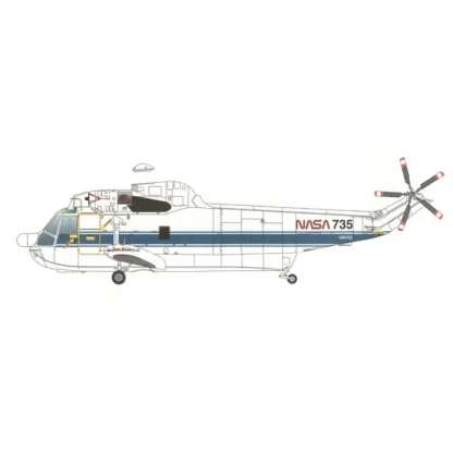 Online Pre-Order Sky Classics SC2SK02 1:200 SH-3G Sea King 149732 Nasa Ames Research Center - Miniature Marvels: Airplane Models & Painted Dice Airplane Model