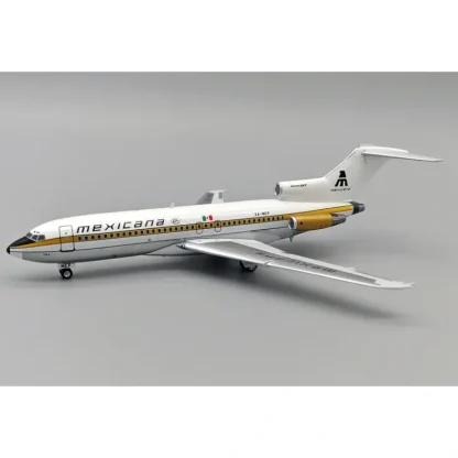 Clearance Pre-Order Whitebox Models WB-721-MEP-P 1:200 Mexicana Boeing 727-51 XA-MEP - Miniature Marvels: Airplane Models & Painted Dice Airplane Model