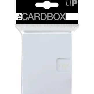 Store PRO 15+ Card Box 3-pack: White - Miniature Marvels: Airplane Models & Painted Dice Accessories