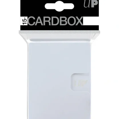 Store PRO 15+ Card Box 3-pack: White - Miniature Marvels: Airplane Models & Painted Dice Accessories