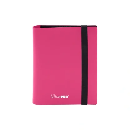 Fashion Pro-Binder: Eclipse 2-Pocket Hot Pink - Miniature Marvels: Airplane Models & Painted Dice Accessories