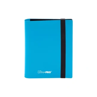 Store Pro-Binder: Eclipse 2-Pocket Sky Blue - Miniature Marvels: Airplane Models & Painted Dice Accessories