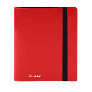 Cheap Pro-Binder: Eclipse 4-Pocket Apple Red - Miniature Marvels: Airplane Models & Painted Dice Accessories