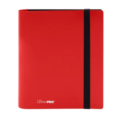 Cheap Pro-Binder: Eclipse 4-Pocket Apple Red - Miniature Marvels: Airplane Models & Painted Dice Accessories