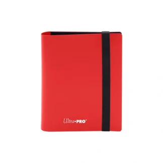 New Pro-Binder: Eclipse 2-Pocket Apple Red - Miniature Marvels: Airplane Models & Painted Dice Accessories