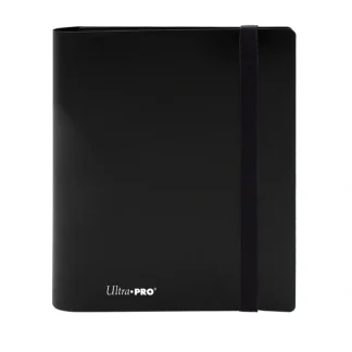 Fashion Pro-Binder: Eclipse 4-Pocket Jet Black - Miniature Marvels: Airplane Models & Painted Dice Accessories