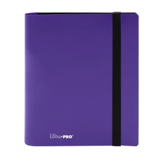 Discount Pro-Binder: Eclipse 4-Pocket Royal Purple - Miniature Marvels: Airplane Models & Painted Dice Accessories