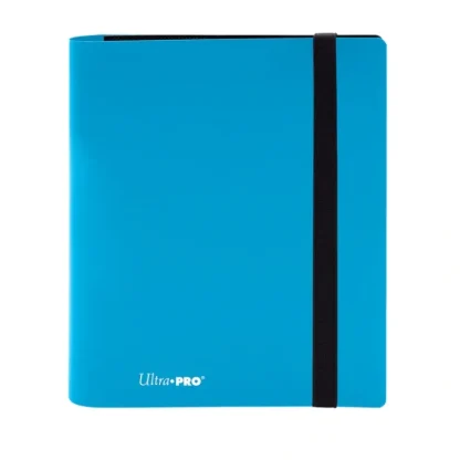 Store Pro-Binder: Eclipse 4-Pocket Sky Blue - Miniature Marvels: Airplane Models & Painted Dice Accessories