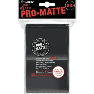 Best Sale Pro-Matte Standard Deck Protectors: Black (100) - Miniature Marvels: Airplane Models & Painted Dice Accessories