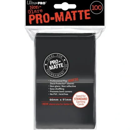 Best Sale Pro-Matte Standard Deck Protectors: Black (100) - Miniature Marvels: Airplane Models & Painted Dice Accessories