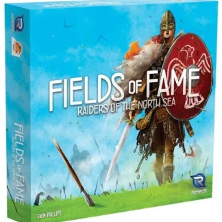 Store Raiders of the North Sea: Fields of Fame RGS 00588 - Miniature Marvels: Airplane Models & Painted Dice Board Game