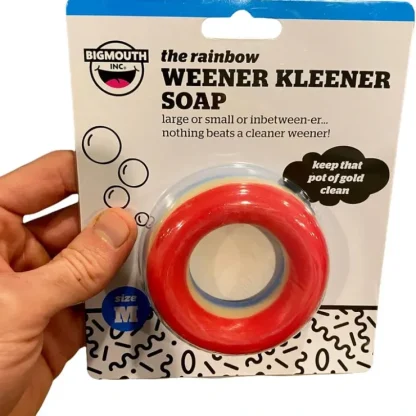 Discount RAINBOW Weener Cleaner Soap Willy Weiner - Joke Gag Gift Party Adult Shower Toy - Miniature Marvels: Airplane Models & Painted Dice Egpull