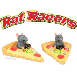 Cheap Rat Racers (set of 2) Funny Pull Back Race Toy Cars Figures - Archie McPhee - Miniature Marvels: Airplane Models & Painted Dice Egpull