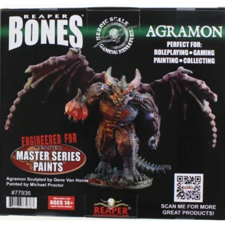 Fashion Reaper Agramon Boxed Set 77936 - Miniature Marvels: Airplane Models & Painted Dice Reaper Miniatures