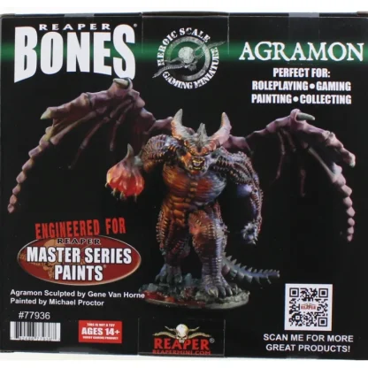 Fashion Reaper Agramon Boxed Set 77936 - Miniature Marvels: Airplane Models & Painted Dice Reaper Miniatures