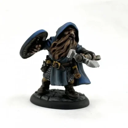 Hot Reaper Baldon, Dwarf Hero 07137 - Miniature Marvels: Airplane Models & Painted Dice Reaper Miniatures
