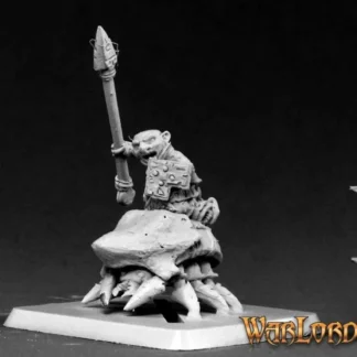 New Reaper Bloodstone Gnome Beetle Lancer (metal) 14548 - Miniature Marvels: Airplane Models & Painted Dice Reaper Miniatures
