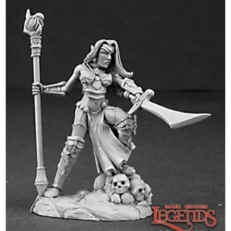 Hot Reaper Carinth, Dark Elf Sorceress (metal) 03193 - Miniature Marvels: Airplane Models & Painted Dice Reaper Miniatures