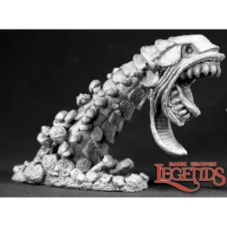 Clearance Reaper Cavern Worm (metal) 02521 - Miniature Marvels: Airplane Models & Painted Dice Reaper Miniatures