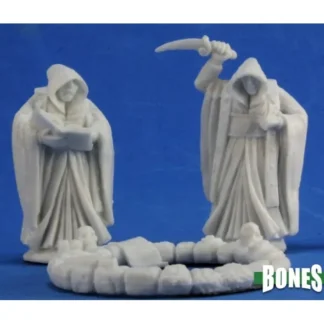 Cheap Reaper Cultists and Circle (3) 77351 - Miniature Marvels: Airplane Models & Painted Dice Reaper Miniatures