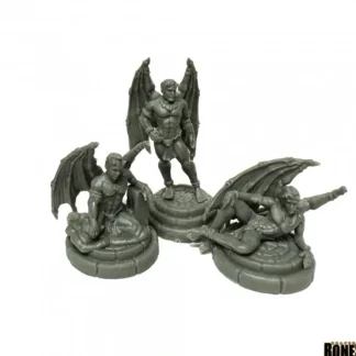 Discount Reaper Demonic Temptation: Incubi 44161 - Miniature Marvels: Airplane Models & Painted Dice Reaper Miniatures