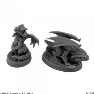 Shop Reaper Dragon Hatchlings (2) 30173 - Miniature Marvels: Airplane Models & Painted Dice Reaper Miniatures