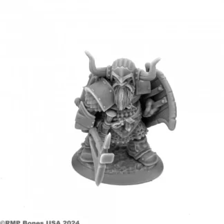 Fashion Reaper Dromn Ironsworn, Dwarf Warrior 07133 - Miniature Marvels: Airplane Models & Painted Dice Reaper Miniatures