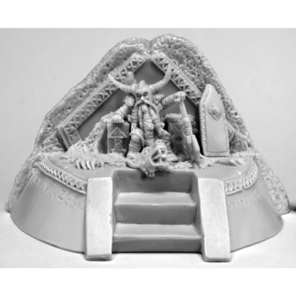 Flash Sale Reaper Dwarf King W3 77570 - Miniature Marvels: Airplane Models & Painted Dice Reaper Miniatures