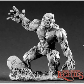 Hot Reaper Earth Elemental (metal) 02250 - Miniature Marvels: Airplane Models & Painted Dice Reaper Miniatures