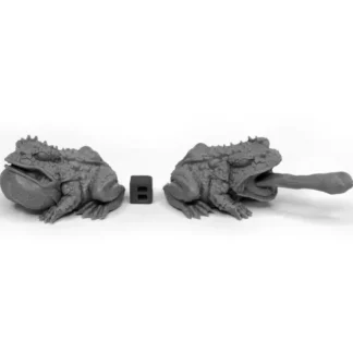 Clearance Reaper Giant Frogs (2) 44024 - Miniature Marvels: Airplane Models & Painted Dice Reaper Miniatures