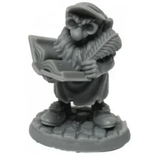Hot Reaper Gnome Accountant Stub 30120 - Miniature Marvels: Airplane Models & Painted Dice Reaper Miniatures
