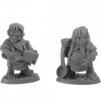 Store Reaper Halfling Cooks 30044 - Miniature Marvels: Airplane Models & Painted Dice Reaper Miniatures